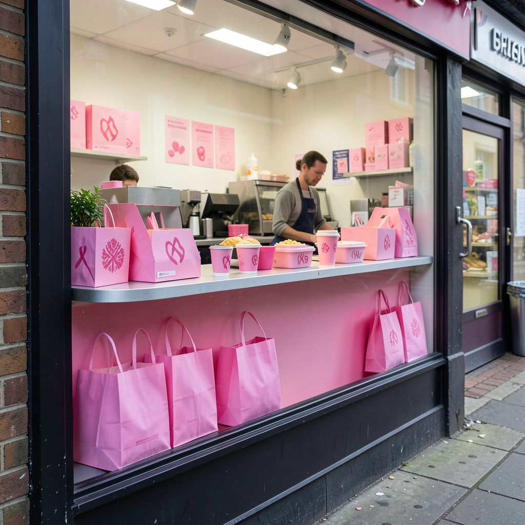 Mr T's Bradford branch going pink throughout October for breast cancer awareness campaign